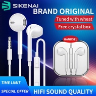 【Ready Stock】Sikenai Earphone  i6s 3.5MM Stereo Music HD&High Sensitive Headset