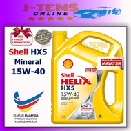 [Pasaran Malaysia] SHELL HELIX HX5 Premium Multi-Grade 15W-40 / 15W40 ENGINE OIL Malaysia Minyak Hit