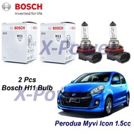 Perodua Myvi Icon 1.5cc Headlamp Light Bulb Bosch H11 12V 55W 2Pcs xpower