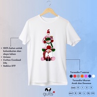 Gults489 Merry Christmas Natal Kaos Anak &amp; Dewasa