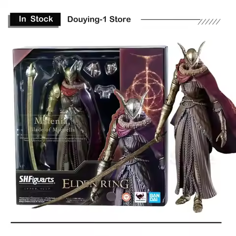 In Stock Original Bandai SHF ELDEN RING Malenia Blade of Miquella Action Figures Anime Model Collect