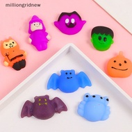 [milliongridnew] Halloween Series Pinch Toy For Kids Girls Boys Ghost Skull Pumpkin Mochi Squishy Toys Stress Reliever Anxiety Party Favors GZY