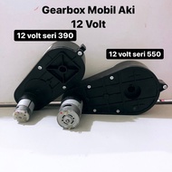 Gearbox 12 Volt 550 Bintang 6 Dinamo Mobil Aki Anak Motor Aki Anak Girbok