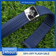 "Patek Philippe Nautilus Silicone Rubber Watch strap for 5711, 5726,"Waterproof & Comfortable BandRe
