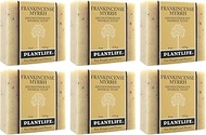 Plantlife Frankincense &amp; Myrrh 6-Pack Bar Soap - Moisturizing and Soothing Soap for Your Skin - Hand Crafted Using Plant-Based Ingredients - Made in California 4oz Bar