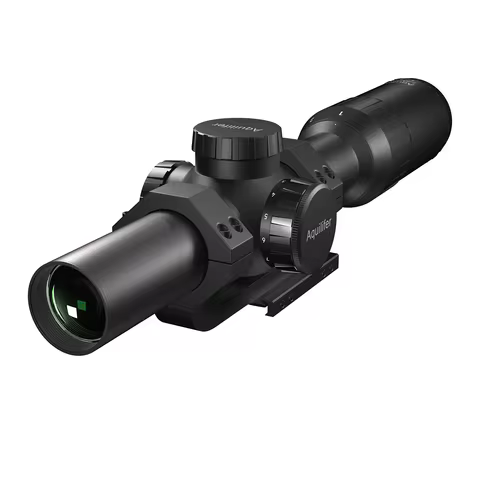 Aquilifer 1-8X24 Hunting Scope LPVO ED Glass Zero Stop Durable Clear Vision Lifetime Warranty Traini