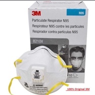 3M N95 8210v Particulate Respirator Mask (1 box = 10pcs)