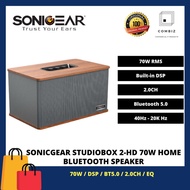 SONICGEAR STUDIOBOX 2-HD 70W HOME BLUETOOTH SPEAKER ( 70W / DSP / BT5.0 / 2.0CH / EQ ) BUILT IN DSP