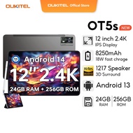OUKITEL OT5S  24GB+256GB 12 Inch FHD+ Display Tablet  8250mAh Android 13 16MP Camera MTK Tablet