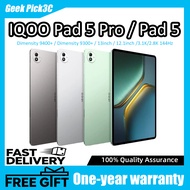 IQOO Pad 5 Pro / IQOO Pad 5 /13inch / 12.1inch /3.1K/2.8K 144Hz/ Dimensity 9400+ / Dimensity 9300+ /