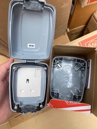MK 86486GRY 13A 有制 户外防水掣蘇IP66