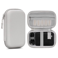 EVA Hard Carrying Case External Drive Storage Bag Compatible with SD Memory Cards, Charger, Data Cable, Earphone, Waterproof and Shockproof