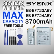 BYONX Battery Bateri EB-BF723ABY / EB-BF724ABY for Samsung Z Flip 4 5G / SM-F721B (Set)