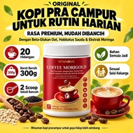 Vitanova Coffee Morigold [ORIGINAL] Kopi Moringa Habbatus Sauda Oat Beta Glucan Premix Coffee