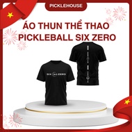 Pickleball SIX ZERO Sports T-shirt – 4-Way Stretch Fabric, Quick Dry, Youthful and Dynamic Design
