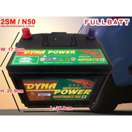 2SM / N50 DYNA POWER BATTERY Maintenance Free