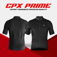 Baju Kaos Jersey Sepeda Pria CPX ROADKING Baju Gowes Roadbike Lengan Pendek
