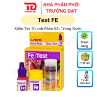 Test FE Sera controls iron content, limits affecting the growth and development of shrimp and fish
