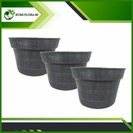 Non-break rubber Yasindo pot, diameter 27 cm, shatterproof/ pot, rubber Yasindo pot 27cm