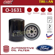 OSK Oil Filter Ford Ranger 1998-2006 Penapis Minyak Hitam Enjin Kereta O-1631 15601-44010