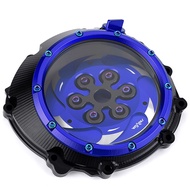 กันกระแทกฝาครอบคลัตช์เครื่องยนต์ใสของ DEFIO สำหรับ BMW S1000R S1000XR S1000RR HP4 S1000 R XR RR สปริ