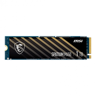 微星 MSI SPATIUM M450 1TB V1 /M.2 PCIe Gen4/讀:3400M/寫:2400M/TLC/五年保
