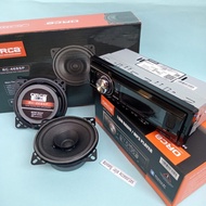 PROMO- PAKET AUDIO MOBIL HEAD UNIT ORCA MP-6250 DAN SPEAKER 4 INCHI ORCA - Elvoir Store