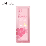 1pc laikou Japan Sakura sleeping mask 3G night cream remove wrinkle moisturizing face mask