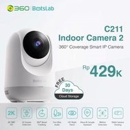 Wireless CCTV Wifi360 Botslab Smart IP Dome Camera Static C201 Indoor Fix 2K 3MP FHD - Official 1 Ye