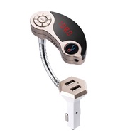 Bluetooth Car Kit Hands-free Car MP3 Player FM Transmitter Dual USB Charger GT86