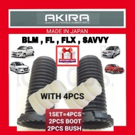 Proton Saga BLM FL FLX Savvy Absorber Dust Cover Boot / Bush Front Suspension