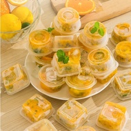 10pcs Mini Food Grade Freezer Box Artifact Lemon Passion Fruit Small Packaging Box Onion Ginger Garlic Preservation Sealed Jar