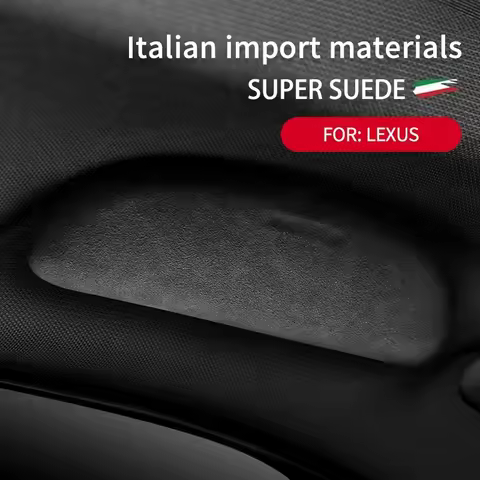 Italy Super Suede For Lexus ES/RX/NX/UX/IS Dedicated Car Repacking Glasses Box Sunglasses Frame Stor
