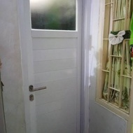 Pintu kamar mandi aluminium atas kaca es