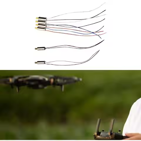 RC Drone Motor Repair Parts DIY Modified Engines Motor Replacement Positive Negative Motor for S89 E
