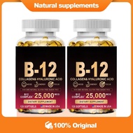 Vitamin B12 Complex Capsules 25000 mcg Supplement