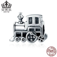 Cross-Border Pure Retro New Product SCC507 Bracelet Beads DIY Accessories S925Y Beads Train Beads O2