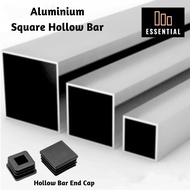 Aluminium Square Hollow Bar 2ft/4ft/6ft/8ft Segi Empat Hollow MF 1" / 1 1/2" / 2" 四方通 DIY Home Improvement