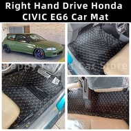 Suitable for Right hand drive Honda CIVIC EG6 specially designed right-hand drive car floor mats, ca