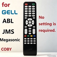 For ICON Smart Tv Hd LED Extra LED remote control Slim Television Google Flat Screen Portable Smart 