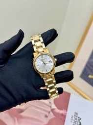 Burberry 金色腕錶 burberry手錶 50m 防水