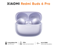 หูฟังไร้สาย Redmi Buds 6 Pro แบตเตอรี่หูฟัง: 54mAh อิมพีแดนซ์ของลำโพง16Ω การตัดเสียงรบกวน 52dB Bluet