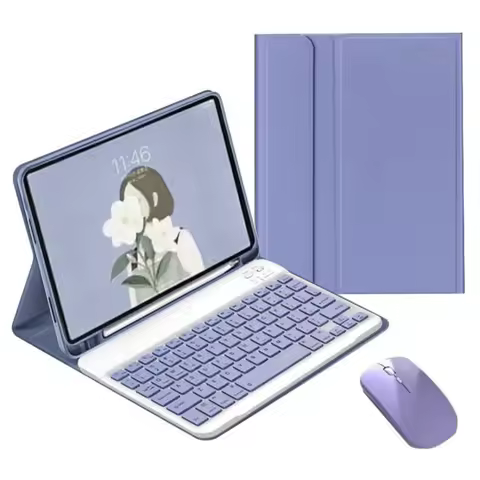 Keyboard Mouse Case for Samsung Galaxy Tab S6 SM-T860/T865/T867 10.5inch Tablet Wireless Keyboard Co