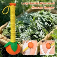 27cm Mugwort Hammer Health Manual Five Hand Massage Hammer P4E9