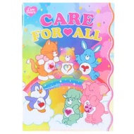 CARE BEARS - Care Bears 彩虹熊 可愛模切 三層 透明 A4文件夾 (Care For All) (平行進口)