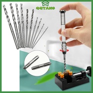 QQ* Jewelry Craft Hand Pin Hole Drill Rotary Jeweler Bur Drilling Chuck Clamp Hand