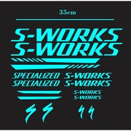 S-works bicycle cutting stickers
