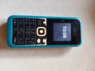 DI OBRAL/JUAL CEPAT HP NOKIA JADUL 105 LAMA BEKAS PAKAI NO MINUS SECOND BERKUALITAS