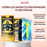[ IPHONE 17 ] KINGKONG TC self-adhesive tempered frame, 9H hardness, screen protector for iPhone X X