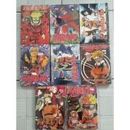 Combo 8pcs  naruto comic + vcd